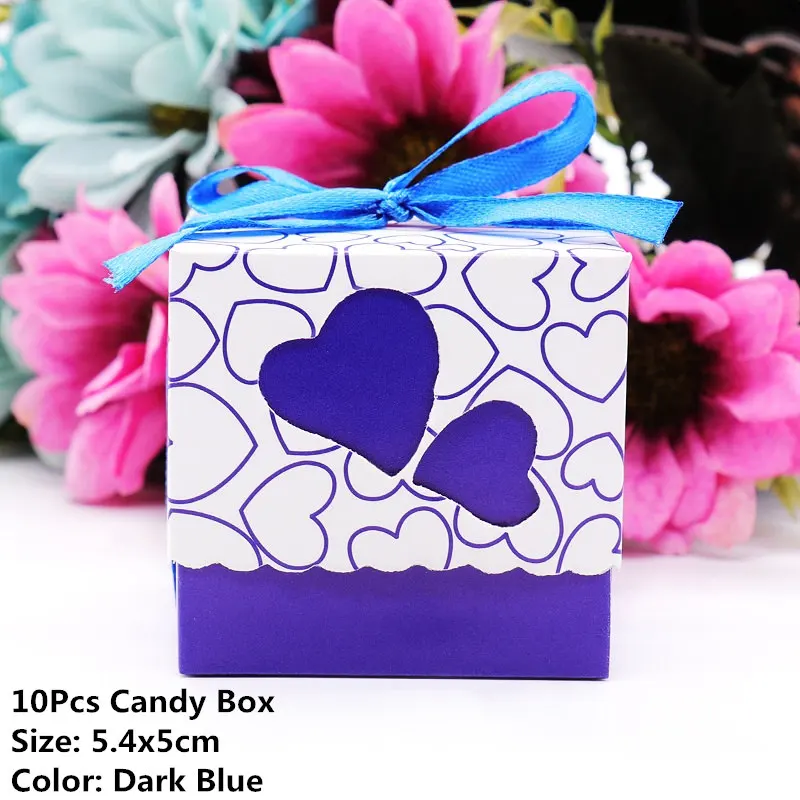 10 шт./лот коробки для конфет Baby Shower вечерние мультяшный мешок для подарков детские праздничные сувениры шоколадные конфеты мешок день рождения свадебное украшение - Цвет: 23