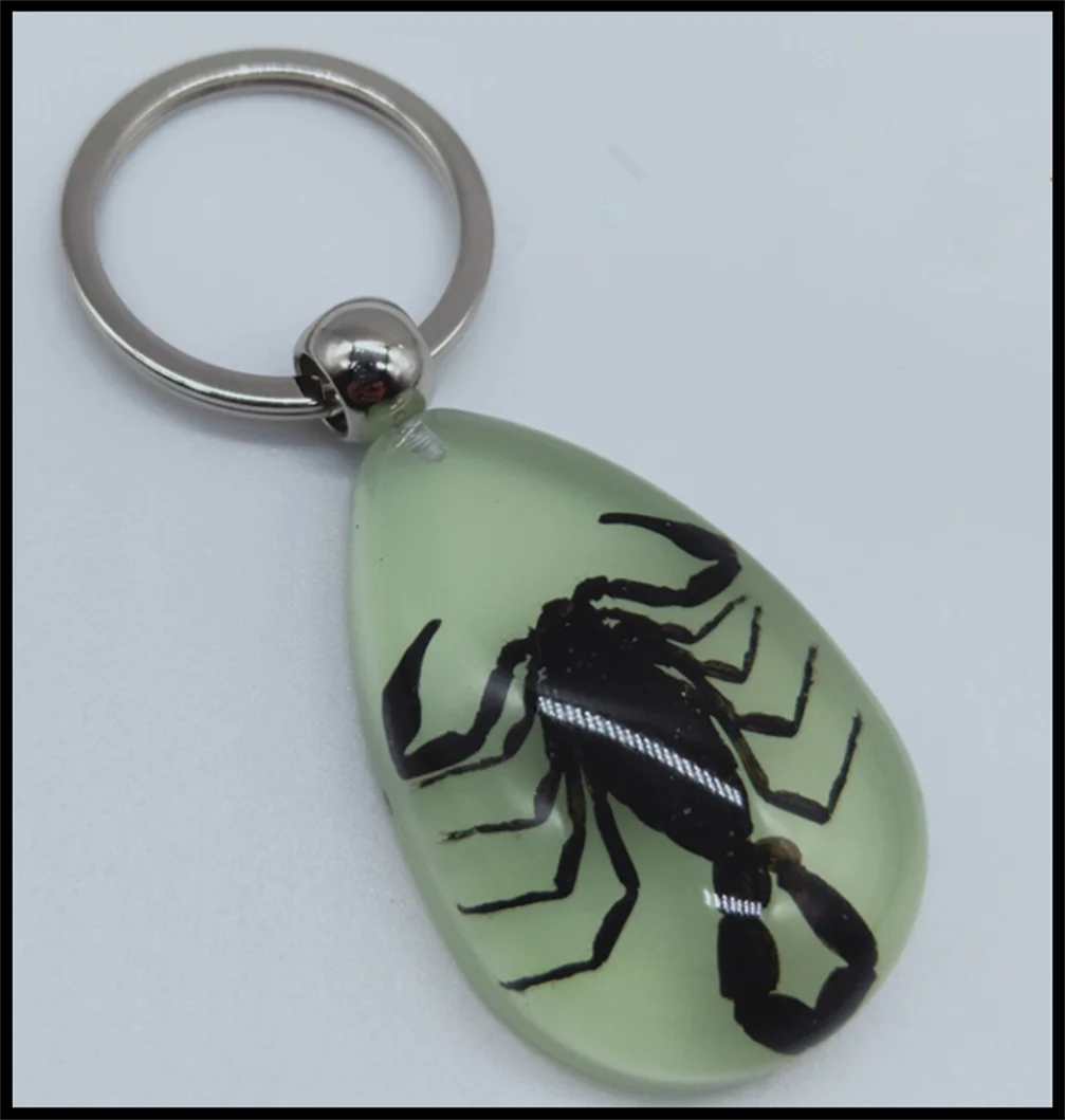 Автомобильные аксессуары насекомых ночной Светильник Янтарный Брелок с