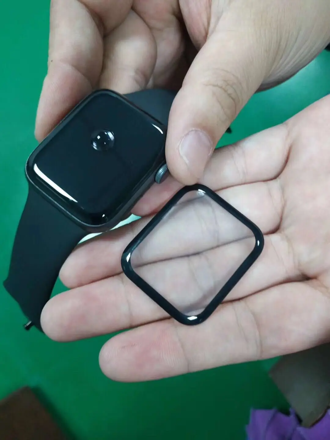Новая мягкая защитная пленка для iWatch 4 40 мм 44 3D изогнутая Черная Apple Watch 38 42 3 2