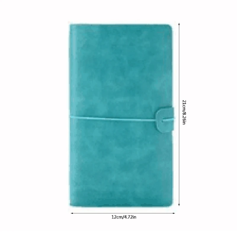 

A6 Retro Leather Journal Writing Notebook Vintage Notepad for Men Women Drawing