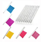 Горячая продажа Скалка креативная тисненый акриловый прочная Скалка помадка Сахар ремесло торт инструмент для украшения выпечки