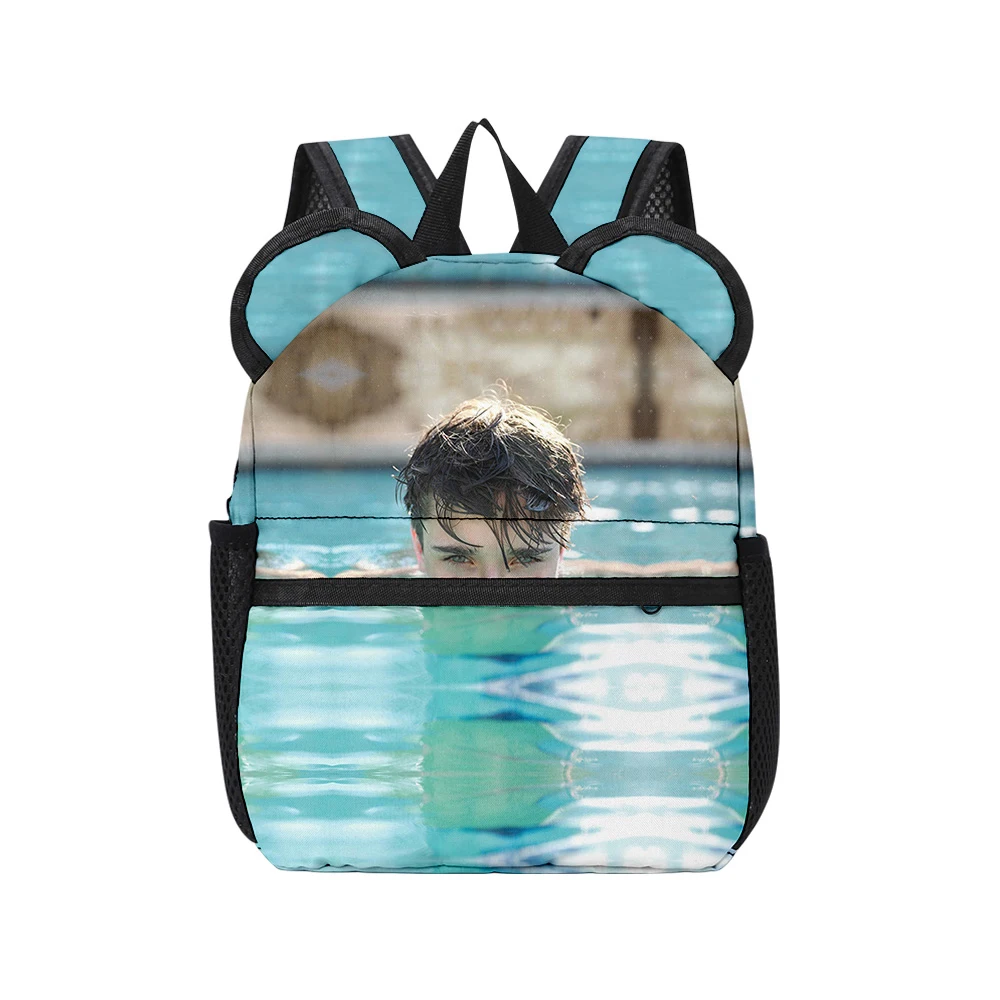 Рюкзак на молнии с принтом кошачьи ушки