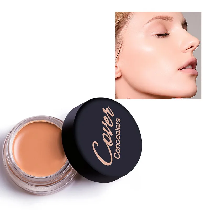 Долговечный увлажняющий консилер-чехол защищает веснушки скрывает поры для
