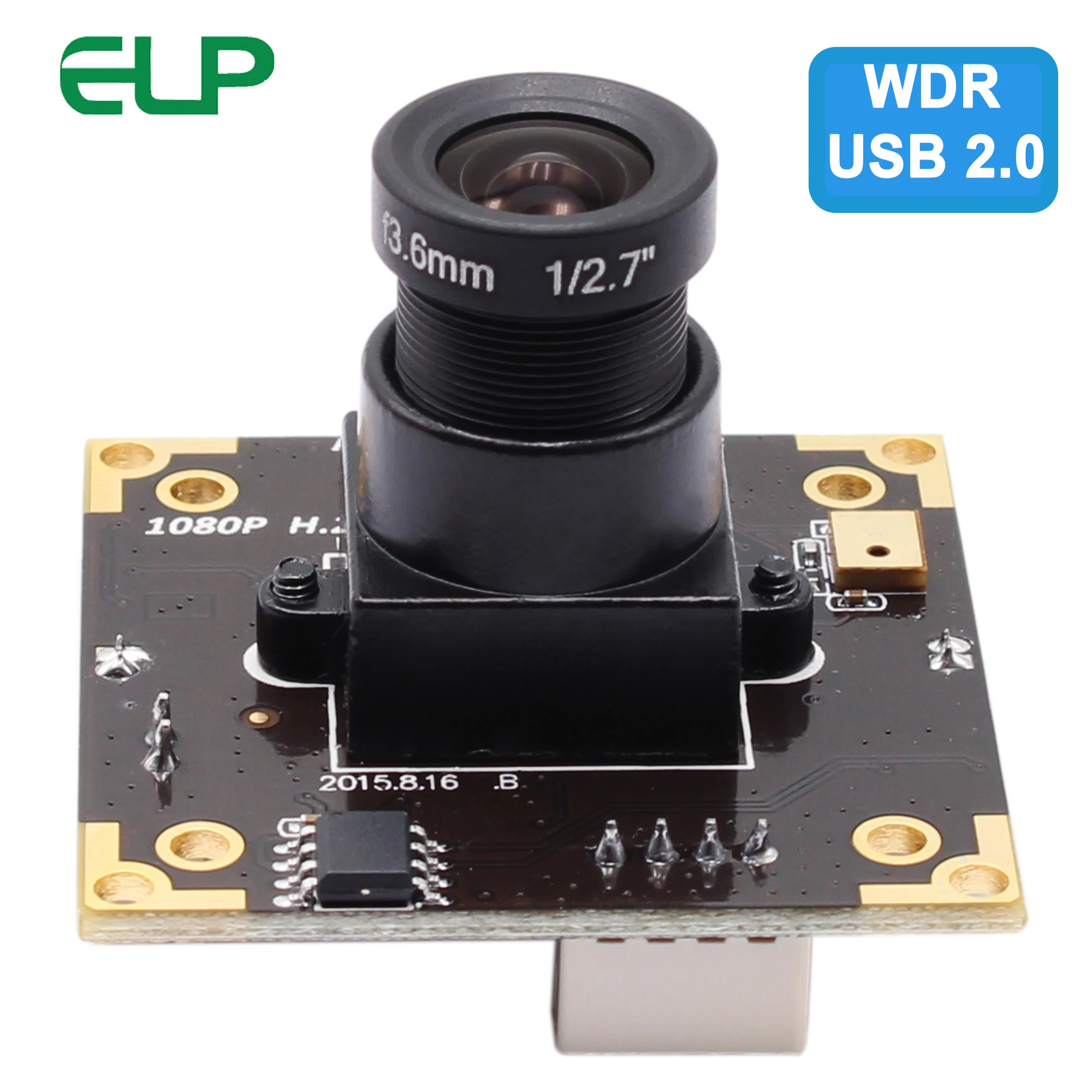ELP 3 0 мегапиксельная 2048X1536 1080P микрон AR0331 датчик H.264 30fps WDR камера Веб USB модуль доска