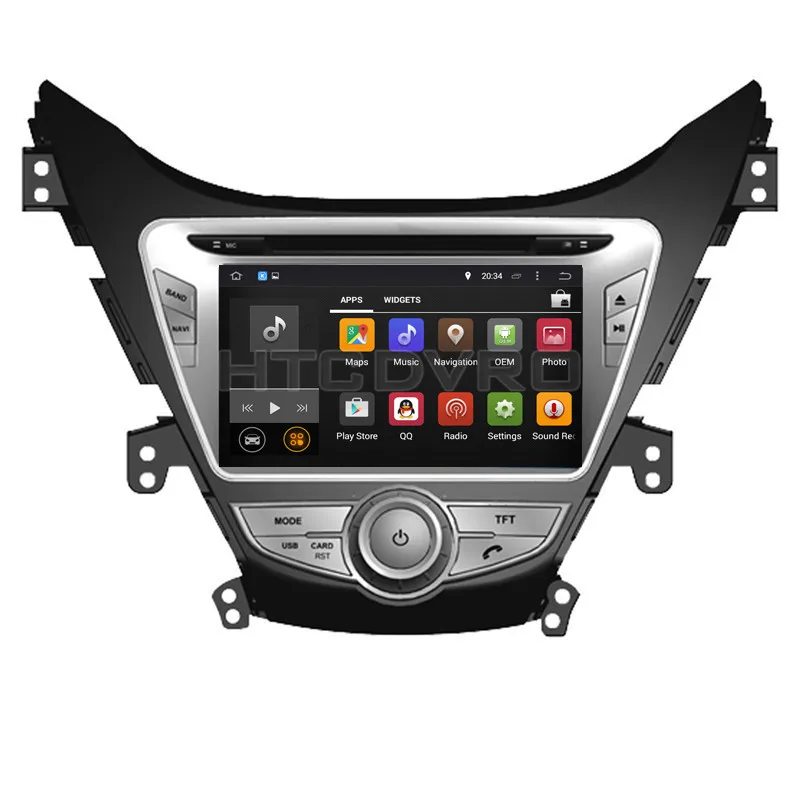 YMODVHT 8 дюймов 4G Восьмиядерный Android 9 0 7 1 Автомобильный DVD плеер для Hyundai Elantra/MD 2011 2012