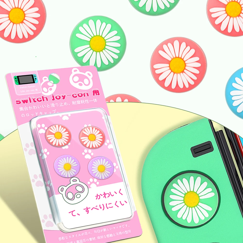 Чехол для игрового контроллера Nintendo Switch накладки на аналоговые стики кнопок Lite