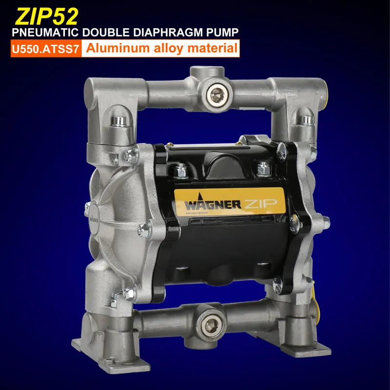 

Wagner Zip 52 pump(U550.ATSS7) (U551.ATSS7), Aluminum material paint pump, stock available.Double diaphragm pump