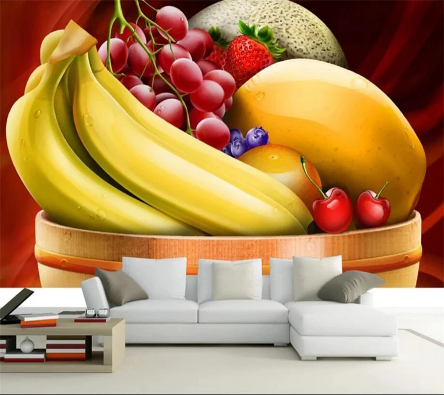 Фотообои на заказ 3d фотообои для гостиной спальни ресторана фруктовый натюрморт