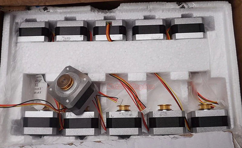 Прецизионный шаговый двигатель Micro 42 мм 1 8 градусов 2 фазный 4 проводной