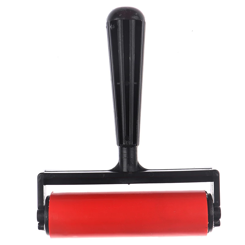 Резиновый валик красочный резиновый ролик Давление с поддерживающим роликом для