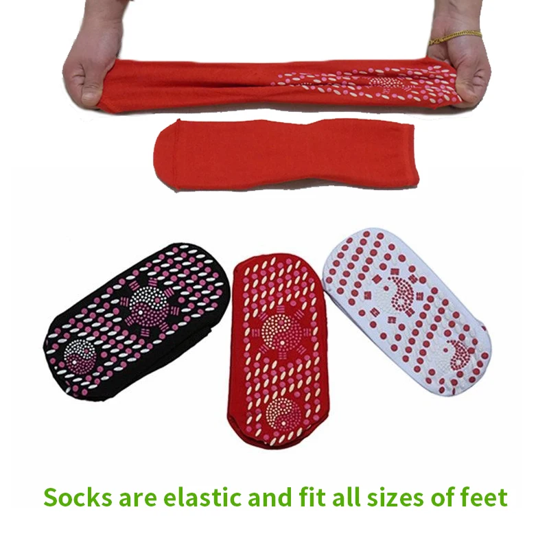 Новые Самонагревающиеся лечебные носки турмалин для магнитной терапии удобный и