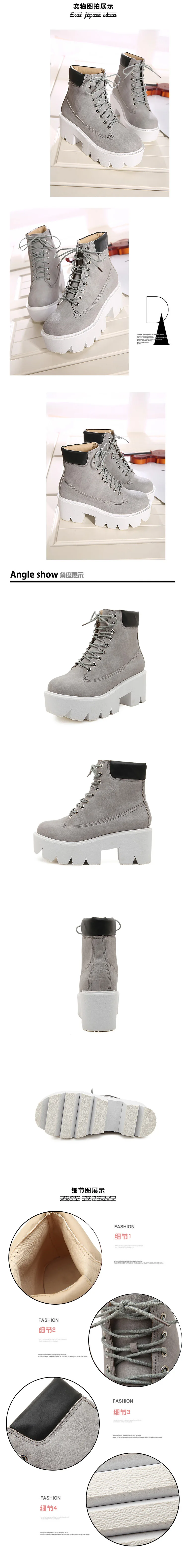 

boots Women's shoes fashion classic boots, wedge heel short