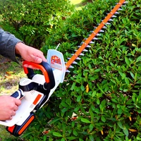 cordless electric hedge trimmer 20v40v li on household rechargeable garden shear tools pruning mower hedge trimming machine