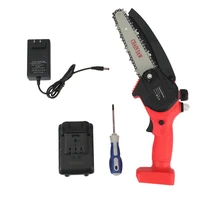 chain saw electric saw cordless mini portable handheld rotary tool for cutting woodworking tools mini chainsaw