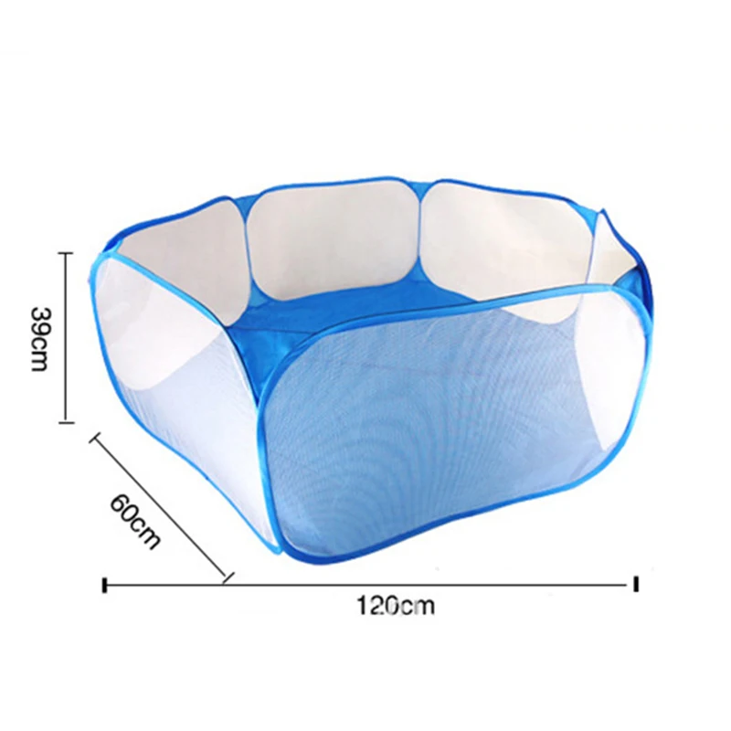 

Play Tent Toy With Ocean Ball Pool Pit Soft House Transparent Gauze Foldable Portable Indoor Outdoor Toys For Children Kids Baby