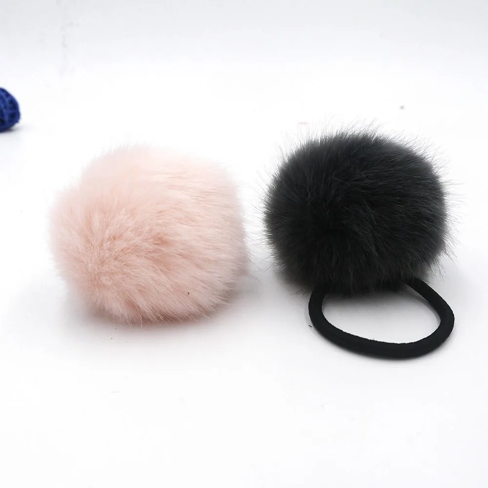 1 шт. для женщин и девочек 6 см мягкие пушистые волосы повязка на голову с помпоном