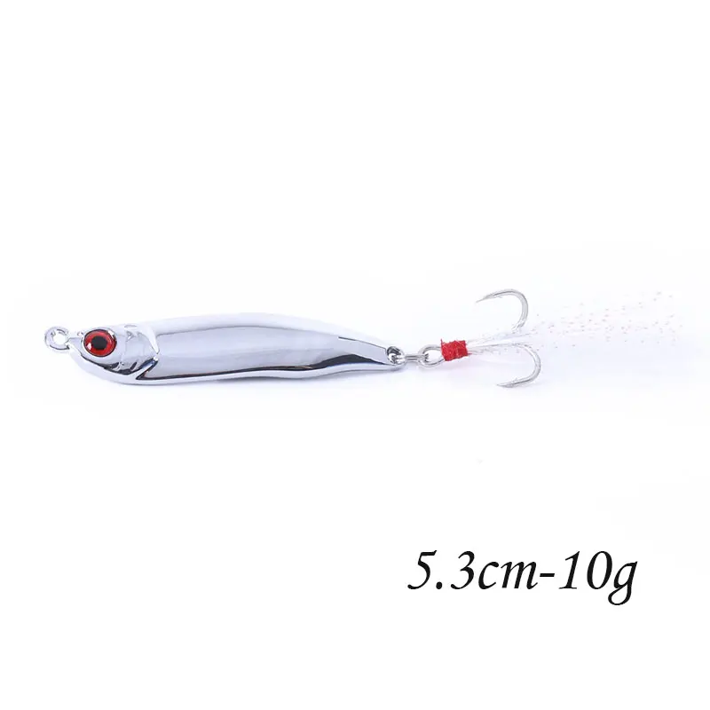 SP254-3 1pcs Metal Spinner Spoon Fishing Lure Hard Baits Gold /Silver Sequins Noise Paillette Treble Hook Tackle 10/10.5/14/16.5/20g - Цвет: SP254-3