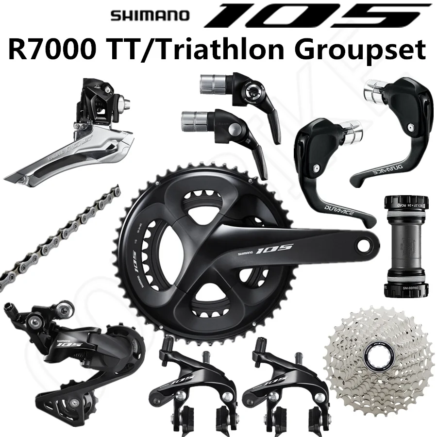 Рычаг переключения SHIMANO R7000 рычаг передач BSR1 105 TT/Triathlon Groupset TT79 тормозные рычаги 53