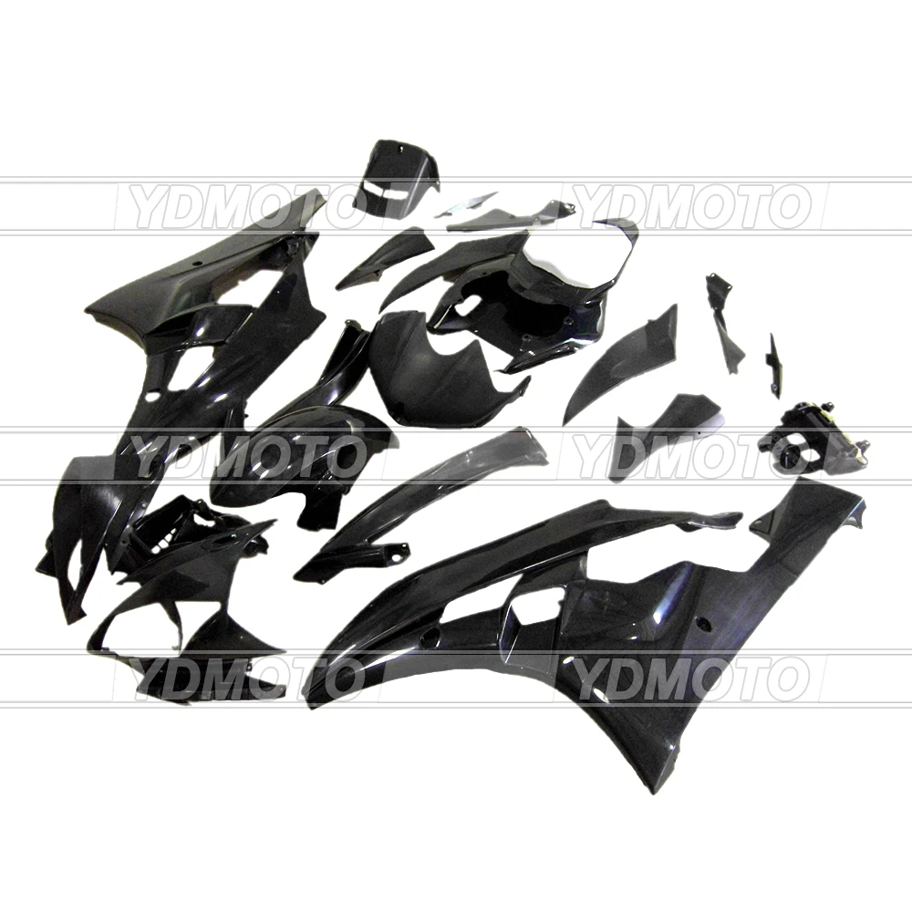 

Motorcycles ABS Fairings Bodywork For Yamaha YZF R6 2006 2007 Covers Fairing Kit YFZ-R6 06 07 Full BLACK
