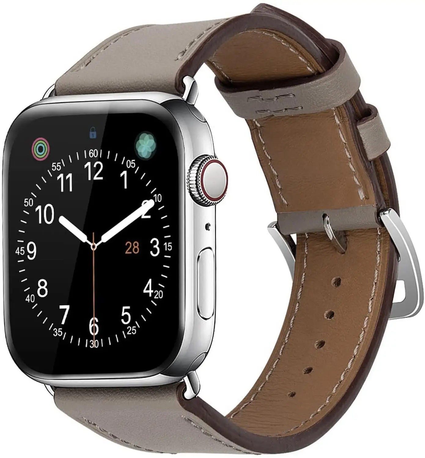 leather strap for apple watch band 44mm 40mm iwatch 38mm 42mm single tour watchband bracelet for applewatch series 5 4 3 6 se free global shipping