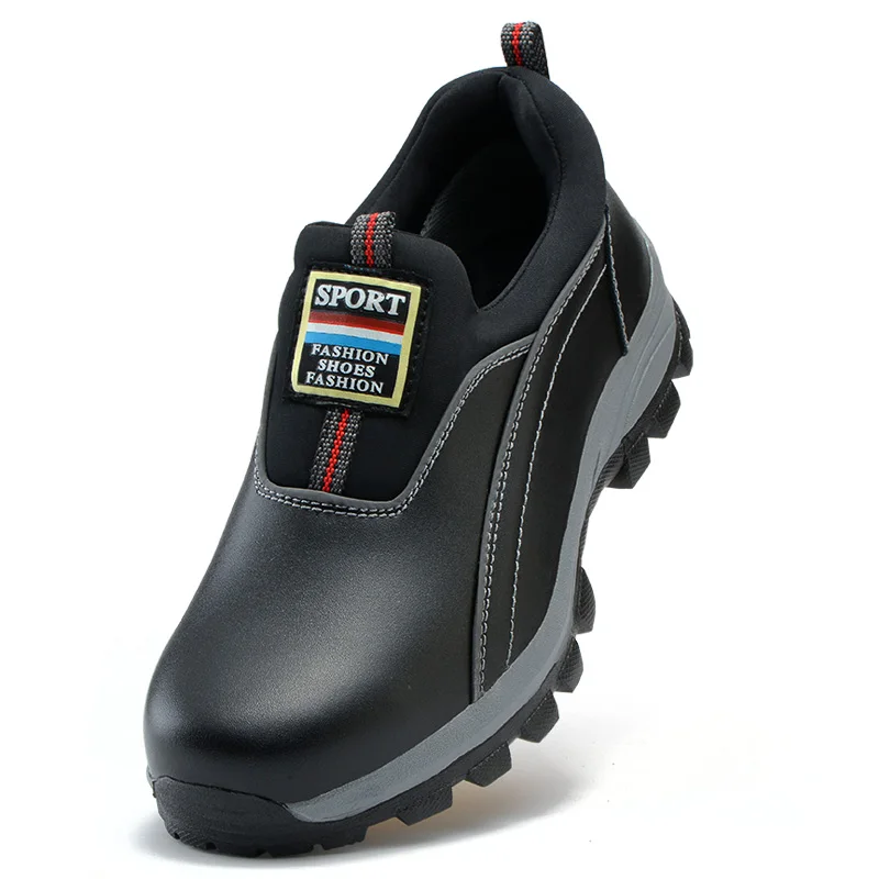 Мужские повседневные ботинки большого размера со стальными носками Рабочая