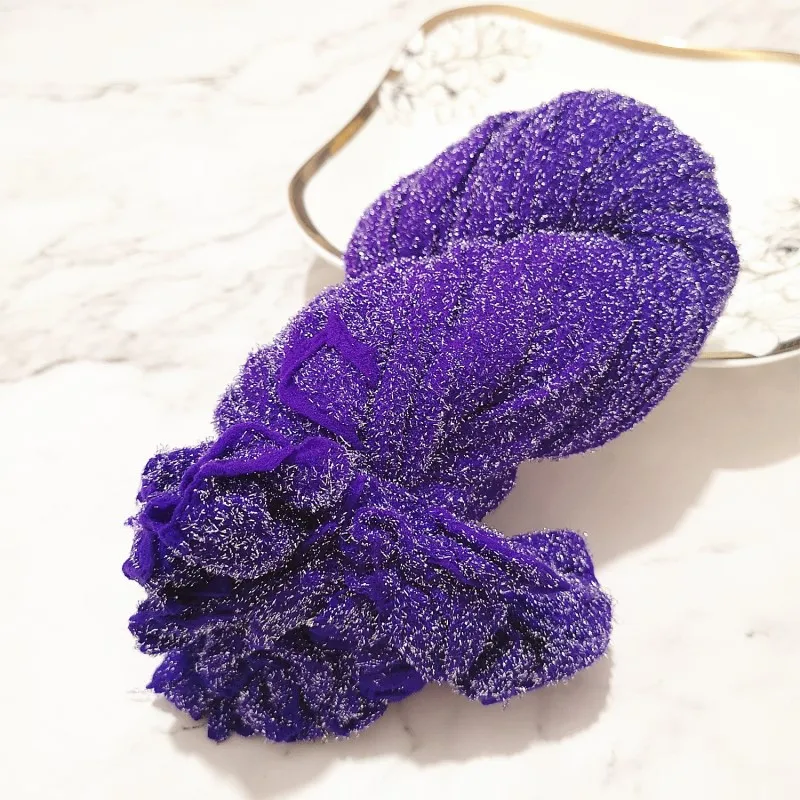 Purple 2 Pieces 2 шт золото/серебро нейлон чулок цветы материал DIY шелковые колготы изготовление моделирования цветы ручной работы Ронд домашний Цветочный декор - Цвет: Purple 2 Pieces
