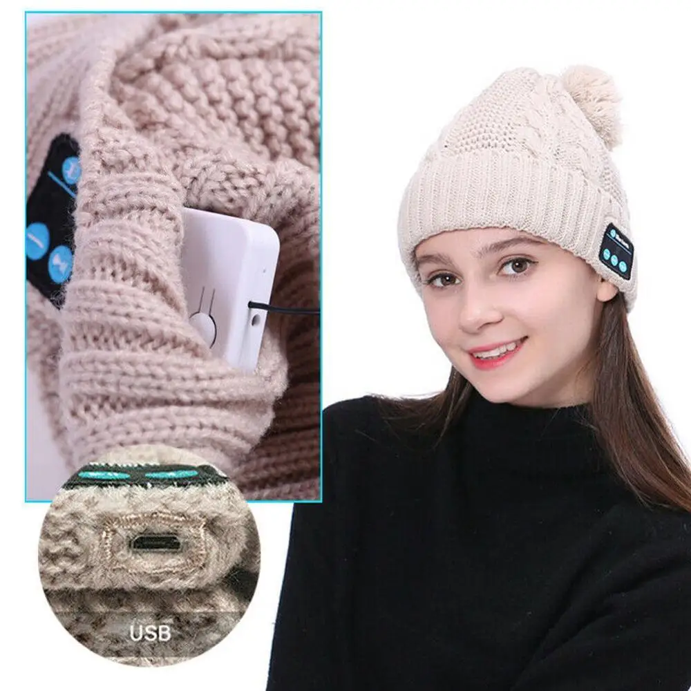 Новейшая женская уличная Bluetooth шапка с рисунком рыбы ананасом Спортивная Осенняя