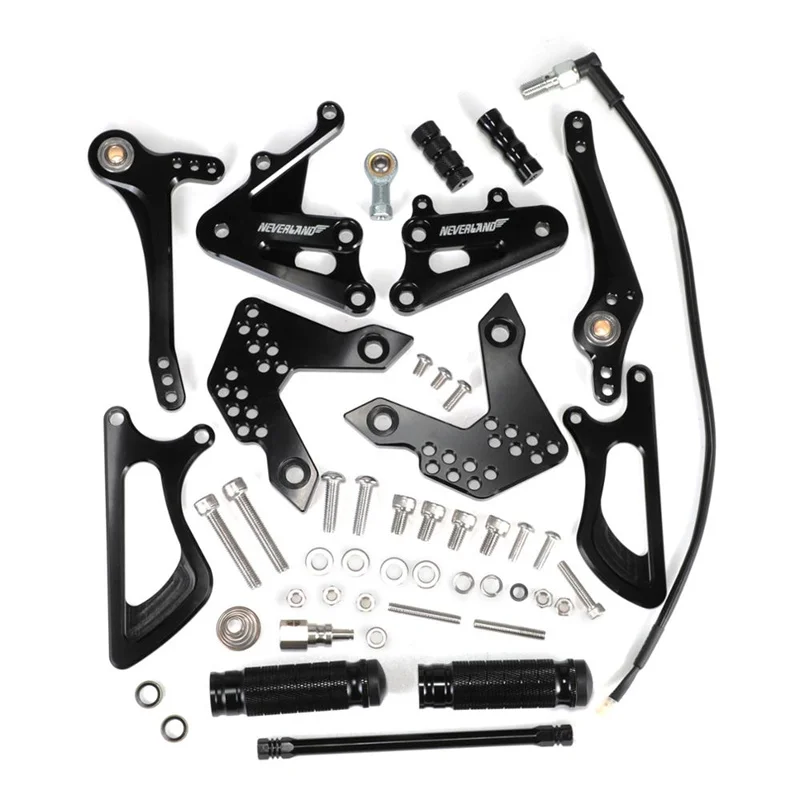 

Foot Pegs For KAWASAKI Z750 2007 2008 2009 2010 2011 2012 2013 D30 Motorcycle CNC Adjustable Rider Rear Sets Rearset Footrest