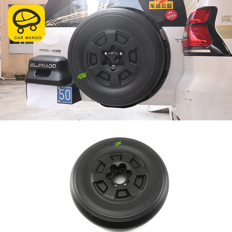 Карманго для Toyota Land Cruiser Prado 150 2010- Автомобильный багажник пластиковый Декор искусственная запасная шина колесо внешний аксессуар