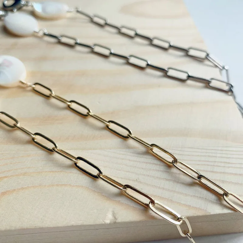 2020 шикарный золотой цвет круглая Очаровательная маска держатель цепи ремешки