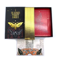 the sasuraibito tarot 78 card deck and 63 page guidebook original divination gilt edge beautiful sturdy lidded box featuring
