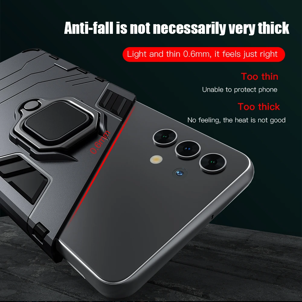Capa Shockproof Armor Phone Case for Realme X2 Pro XT 5 3 Q C2 Back Cover OPPO A5 A9 2020 Reno A 2 Z F11 A1K | Мобильные телефоны и