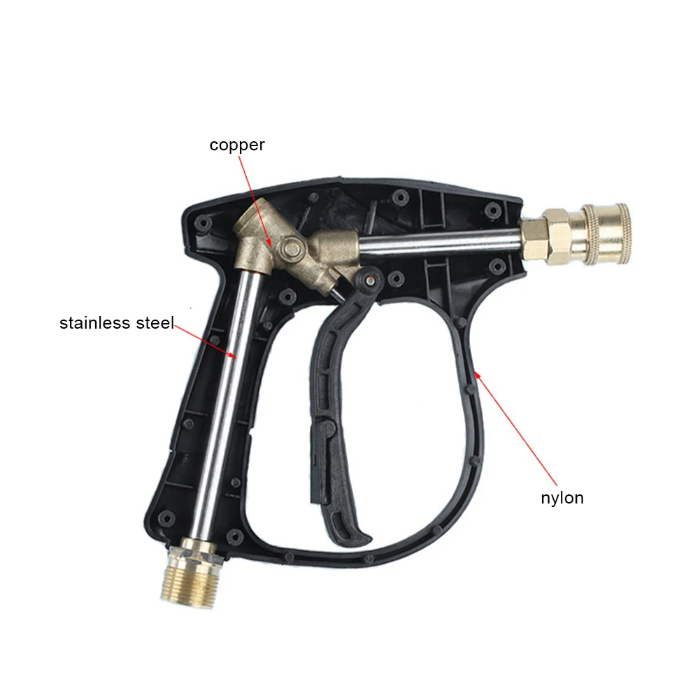 

280bar High Pressure Washer Water Cleaning Spray Gun with PA Quick Connector for Professional Pressure Washer/ Car Washer
