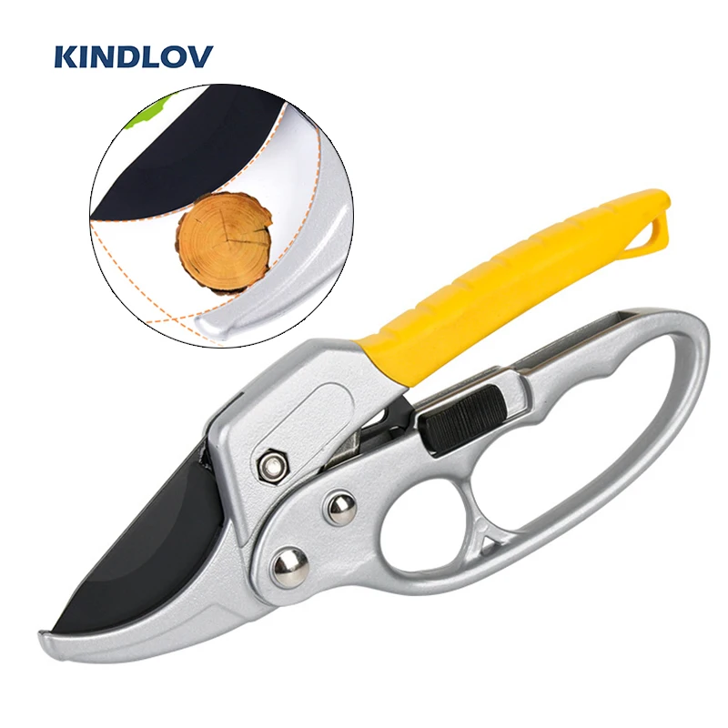 KINDLOV Pruning Shear Professional Garden Pruning Tool Labor-saving Scissors Branch High Carbon Steel Plant Scissor Hand Tools