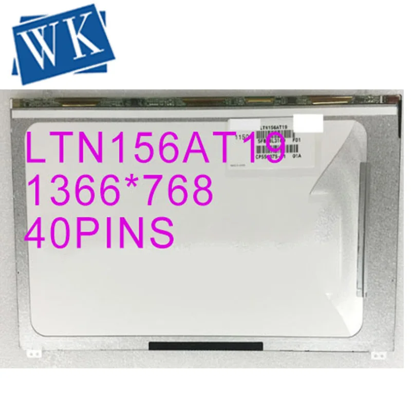 

Original 15.6 LTN156AT19 LTN156AT18 N156BGE-E52 LTN156AT19-001 LTN156AT19-501