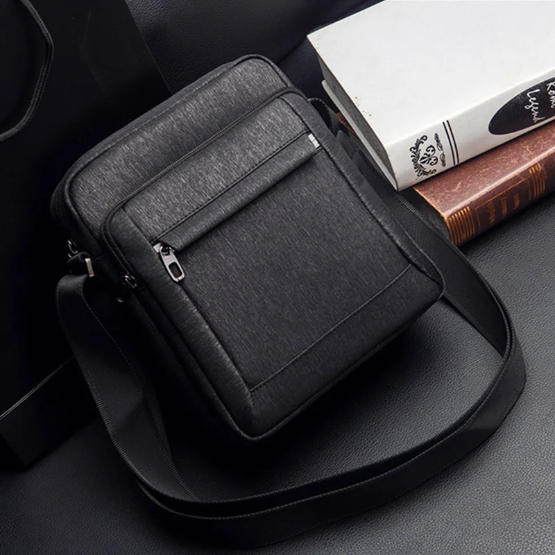 Деловая сумка мессенджер для мужчин водонепроницаемые сумки через плечо из