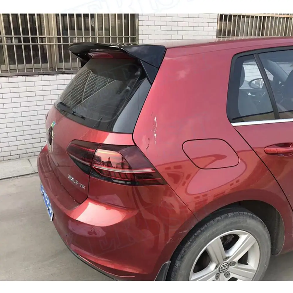 ABS задний спойлер на крышу крыло багажника для Volkswagen Golf 7 VII MK7 стандарт 2014-2017 |