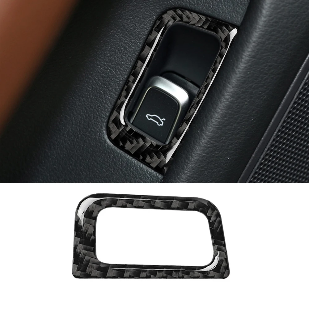 

Rear Trunk Switch Button Panel Decoration Cover Trim Sticker Decal 2012-2018 for Audi A6 S6 C7 A7 S7 4G8 Car Accessories