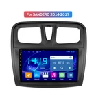 Автомагнитола Renault Dacia Sandero, 4 + 64 ГБ, Android 10, GPS-навигация, 2012-2017, стерео, мультимедиа, Bluetooth, 2RAM