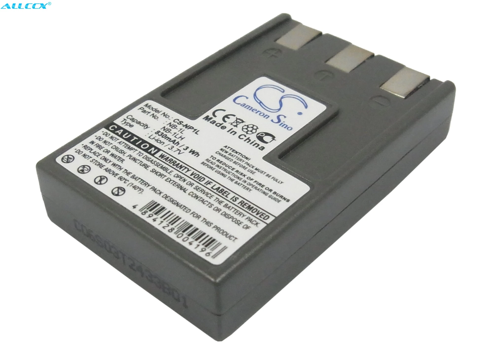 NB 1L батареи Cameron Sino 830mAh для Canon Digital IXUS 200a 300 300a 320 330 400 430 500|Цифровые аккумуляторы| |