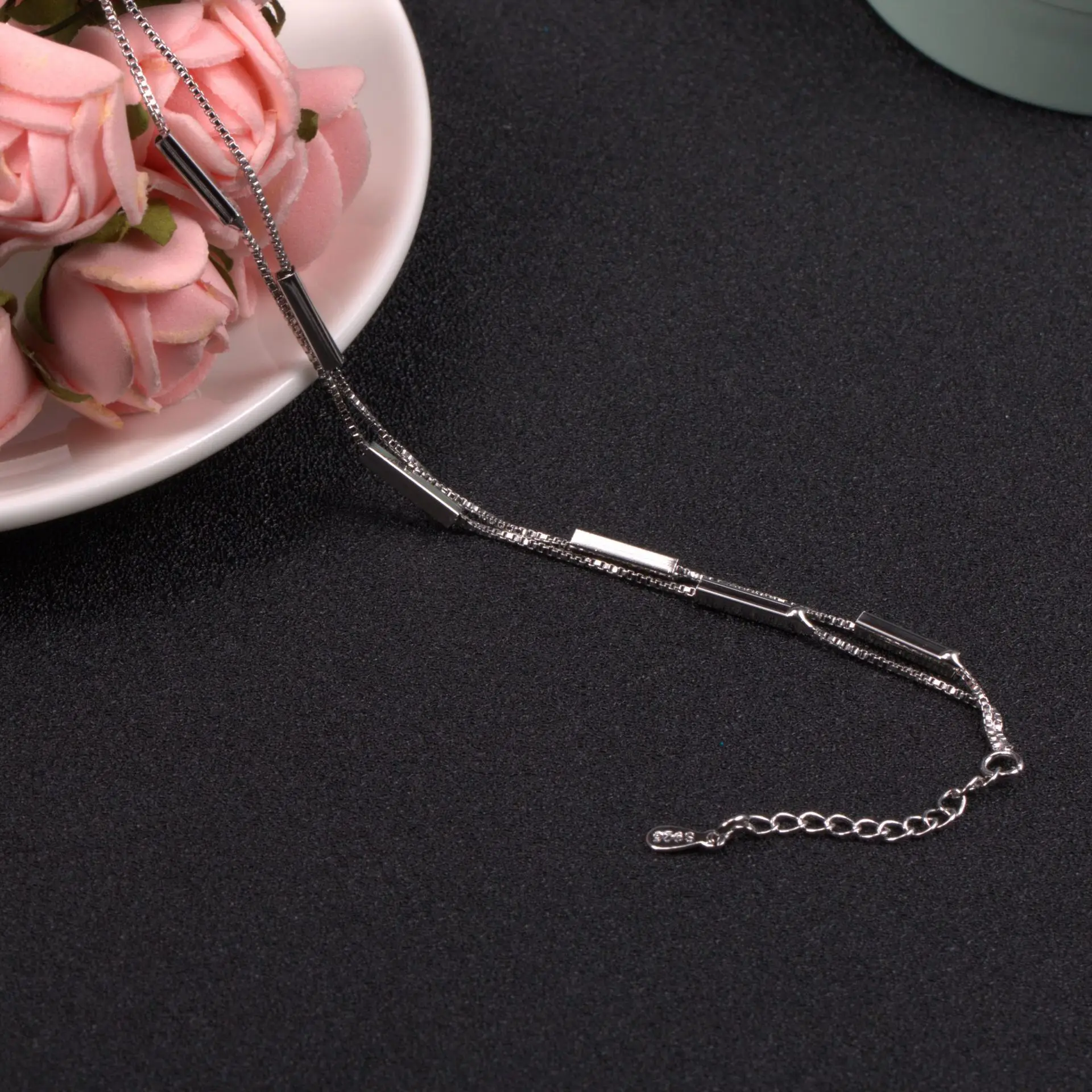 Браслеты цепочки из серебра 925 пробы|Гибкие и жесткие браслеты| |