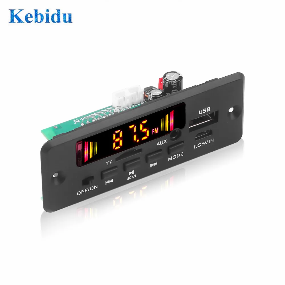 Автомобильный Mp3 декодер 5-12 В беспроводная плата Bluetooth 5 0 радио аудио приемник