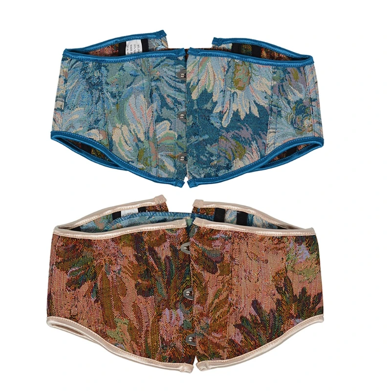 Женский корсет с масляным рисунком винтажный в стиле Харадзюку | Аксессуары для