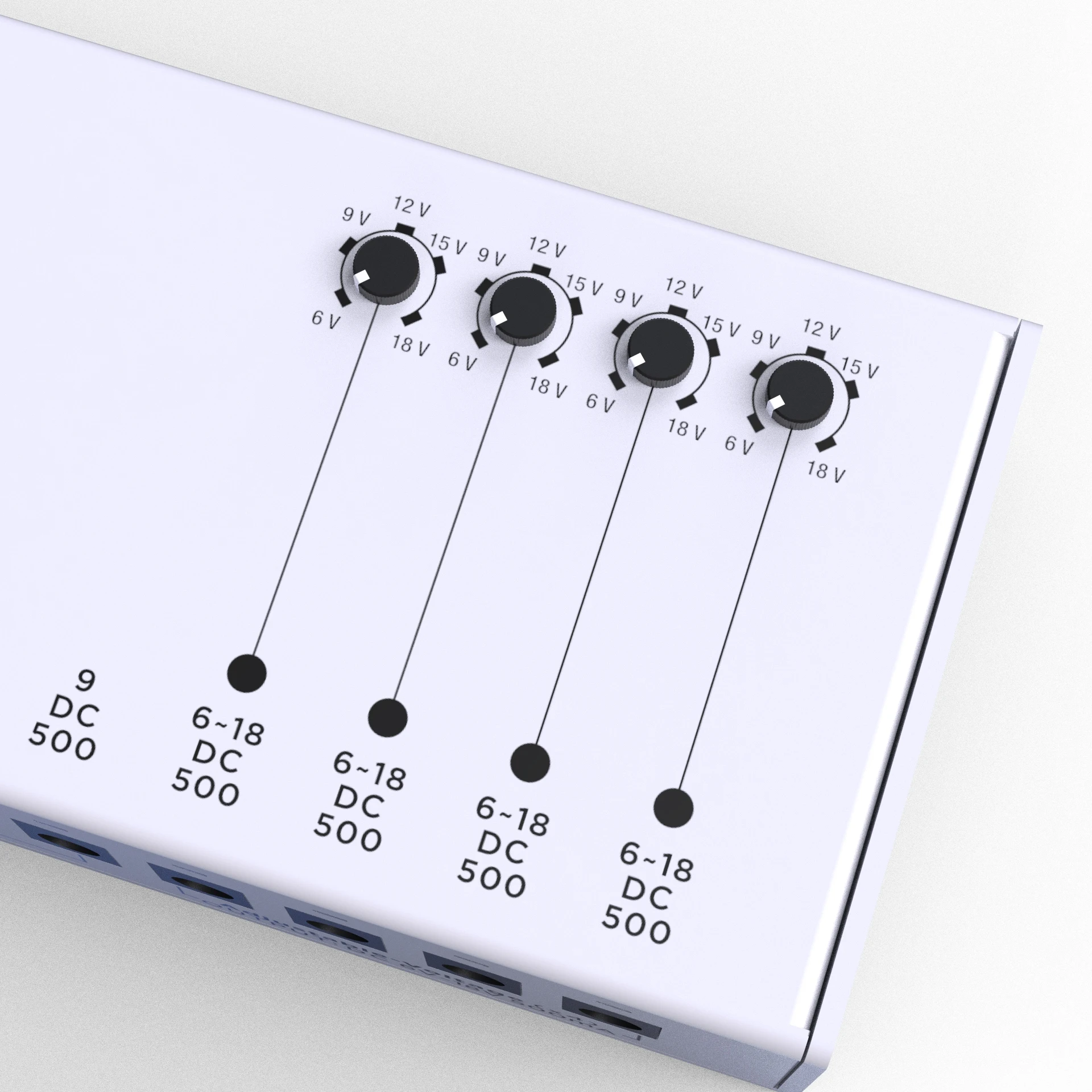 Купить Педаль эффектов VITOOS DD12-AV4, источник питания, полностью изолированный фильтр, подавление шума, мощный цифровой эффектор