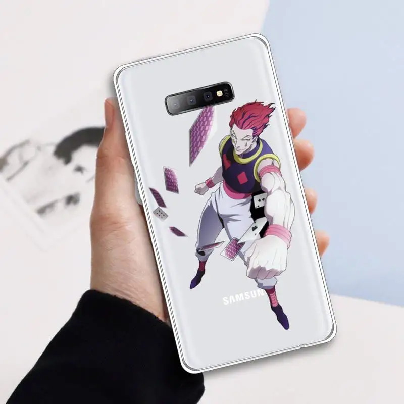 

hunter x hunter anime manga high quality Phone Case shell Transparent For Samsung Galaxy A 71 21s S note 8 9 10 plus 20 ultra