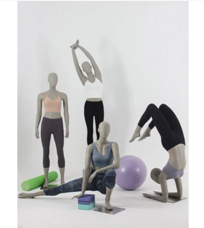 

New Full body Exercise Yoga Model Doll Model Sports Yoga Female Mannequin