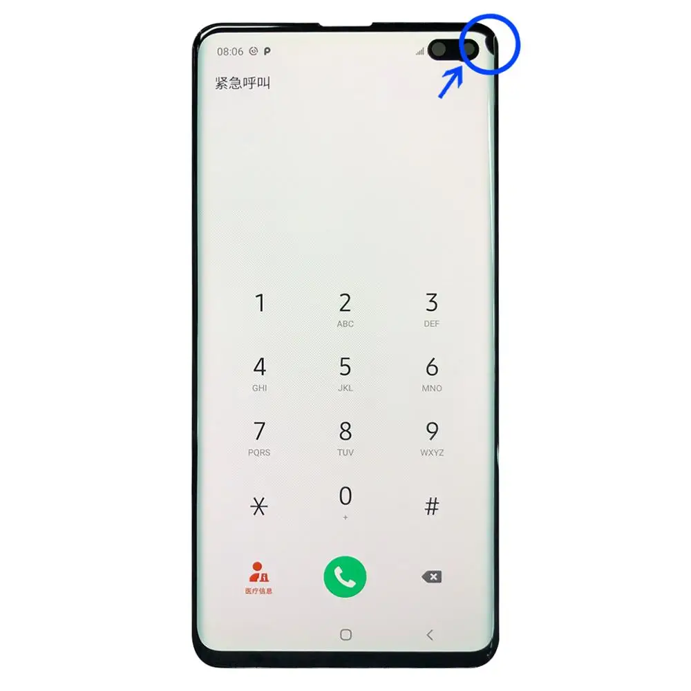 Оригинальный ЖК дисплей для SAMSUNG Galaxy S10 G9730 + Plus G9750 100% дигитайзер сенсорного экрана