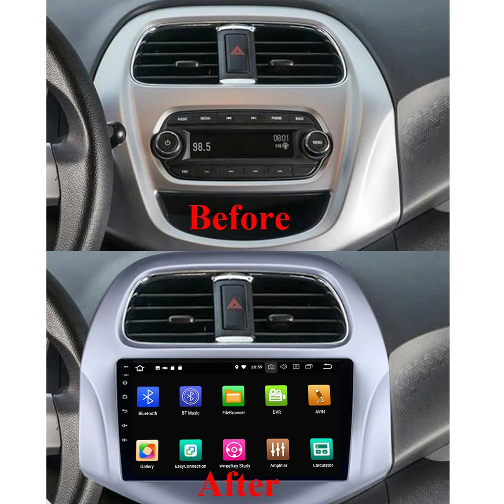 Для Chevrolet SPARK 2016 2018 2 Din Android 10 RDS DSP автомобильное радио стерео WIFI GPS навигация