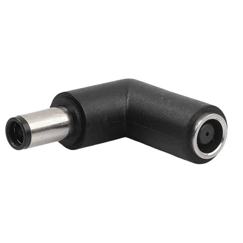 

7.4x5.0 Straight head to 7.4x5.0 elbow DC Power Charger Adapter Converter Connector for DELL HP 7.4X5.0 to 7.4X5.0mm