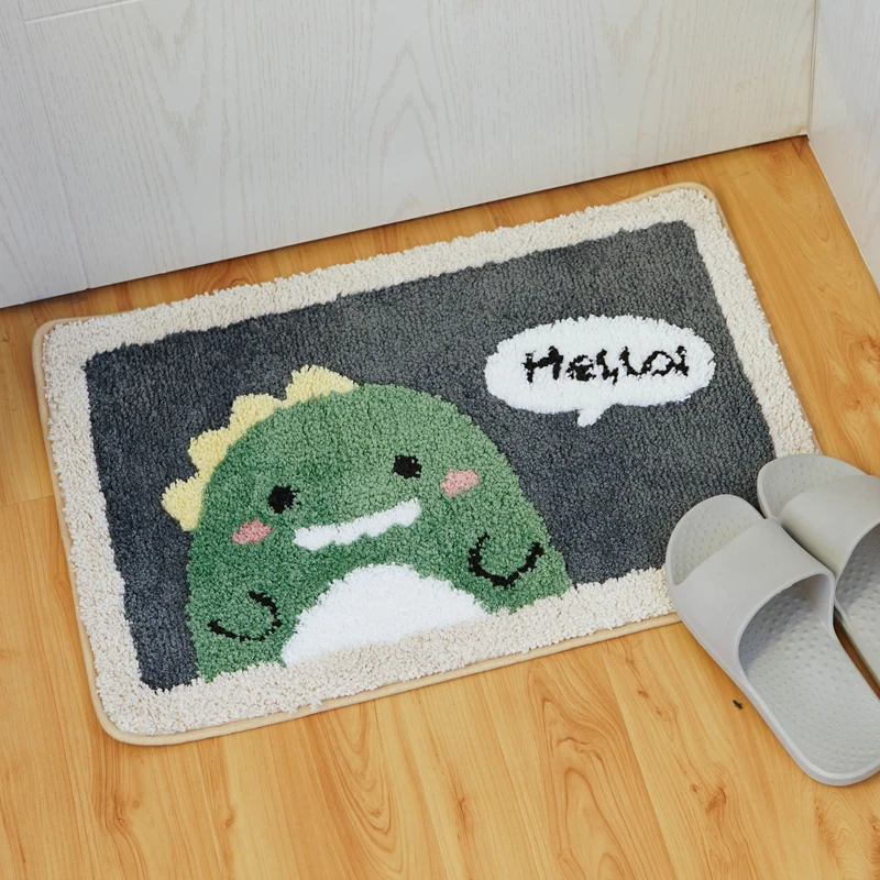 Противоскользящий коврик для входа в ванную напольный впитывания воды туалет